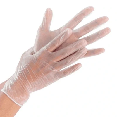 Luva De Vinil Com Talco