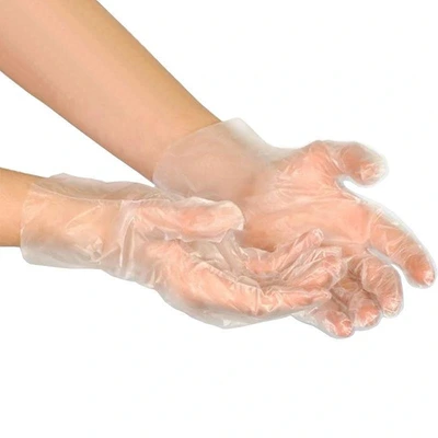 Luva Plástica Estéril Descartável