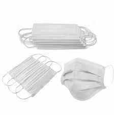 Máscara Cirúrgica Descartável Tnt Branca Com 500 Unid