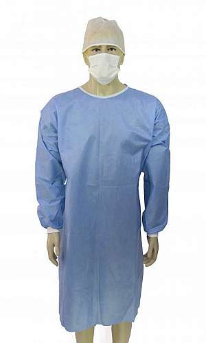 avental cirúrgico descartável SMS avental cirúrgico descartável SMS
