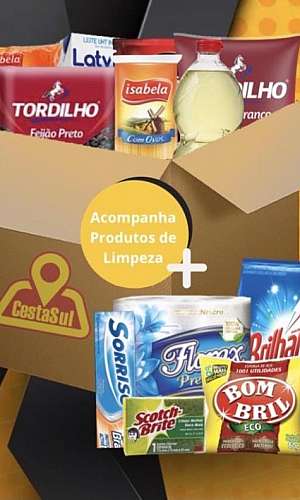 Cesta de material de limpeza Cesta de material de limpeza