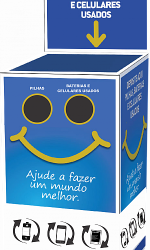 Coletor de material descartável Coletor de material descartável