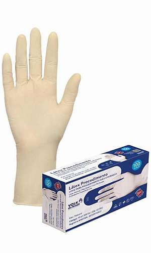 Luva de vinil descartável Luva de vinil descartável