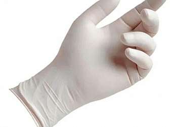 Luvas descartáveis de latex Luvas descartáveis de latex