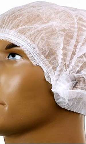 Touca descartável a venda Touca descartável a venda