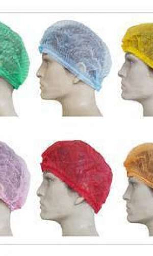 touca descartável pacote com 100 unidades touca descartável pacote com 100 unidades